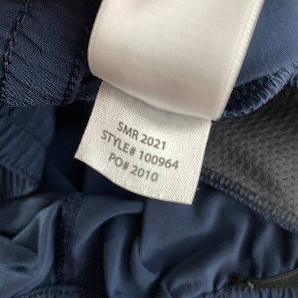 Rhone Shorts Blue Solid Athletic Pull On Running Men's 2XL - Picture 12 of 12